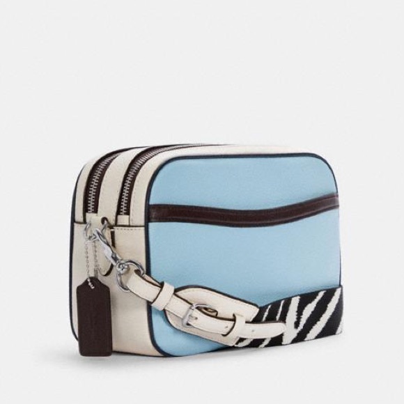 New💃Coach Jes Crossbody In Colorblock With Stripe - Picture 7 of 10